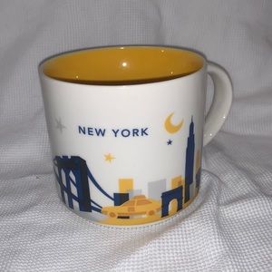 Starbucks New York You Are Here collector’s coffee cup mug collection